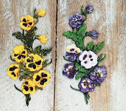 Forma silikonowa Bratki [FMP007]