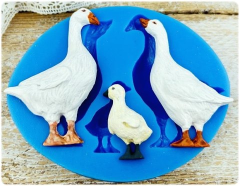 Forma silikonowa Mila Project Gęsi [FMP061]