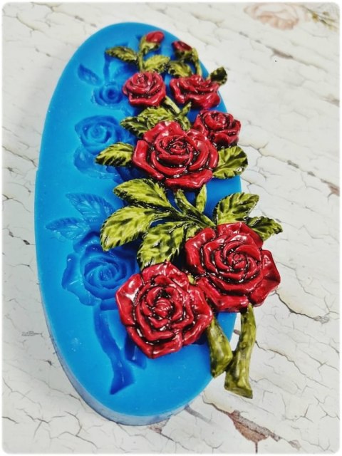 Forma silikonowa Mila Project Róża pnąca [FMP002]