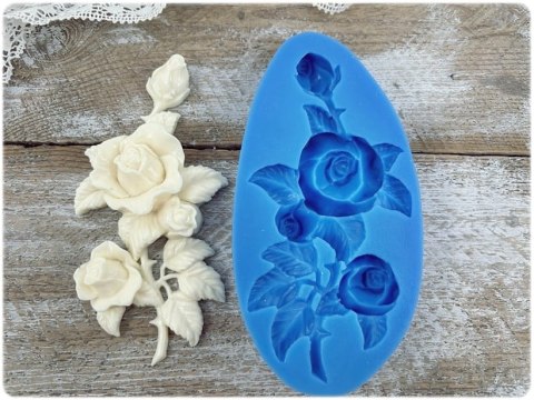 Forma silikonowa Mila Project Róża z kolcami [FMP059]