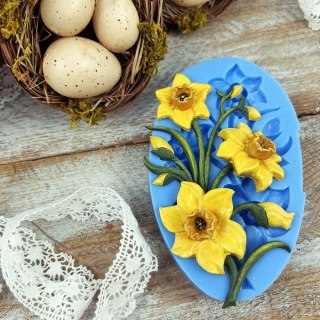 Forma silikonowa Mila Project Żonkile [FMP067]