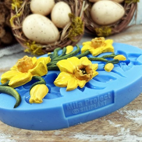 Forma silikonowa Mila Project Żonkile [FMP067]