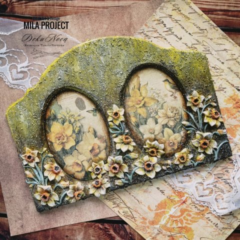 Forma silikonowa Mila Project Żonkile [FMP067]