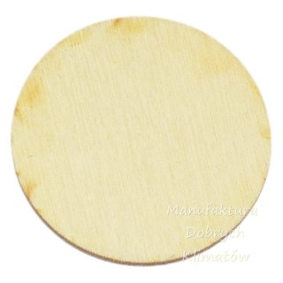 MDK Koło kółko podkładka ze sklejki śr. ok. 90mm