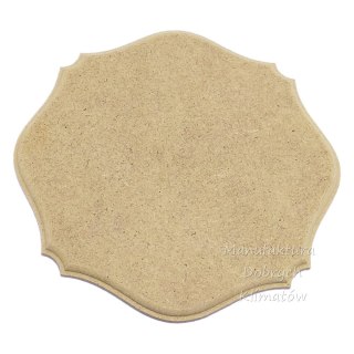 MDK Podkładka kwadratowa fala duża MDF 20x20cm[104]