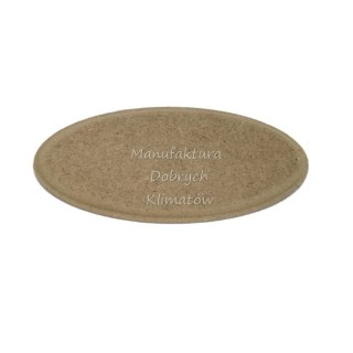 MDK Podkładka owal mały MDF ok.5,4x12cm [113]