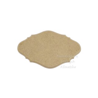 MDK Podkładka prostokątna fala mała MDF 13,4x20cm [109]