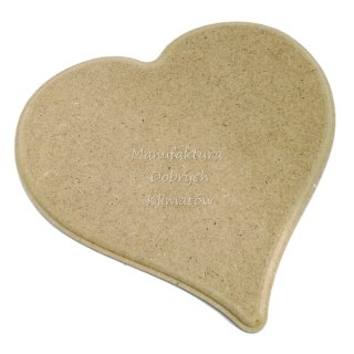 MDK Podkładka serce MDF ok.15x14,5cm [116]