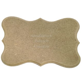 MDK Podkładka tabliczka duża MDF 14,3x20cm [110]