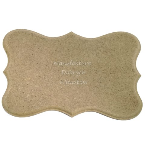 MDK Podkładka tabliczka duża MDF 14,3x20cm [110]