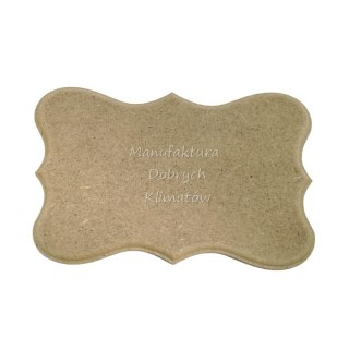 MDK Podkładka tabliczka średnia MDF ok.10,7x15cm [111]