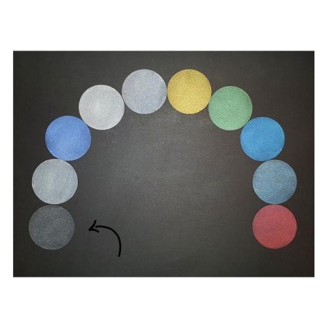 MIKA SPROSZKOWANA PERŁOWA 5g CZERŃ