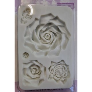 PENTART FOREMKA SILIKONOWA RÓŻYCZKI 13x8,5x2cm