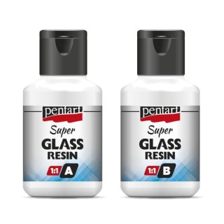 PENTART ŻYWICA EPOKSYDOWA 1:1 KRYSTALICZNA 2x40ml