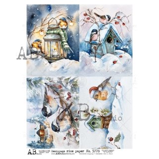 Papier ryżowy Abstudio A4 AB-5778