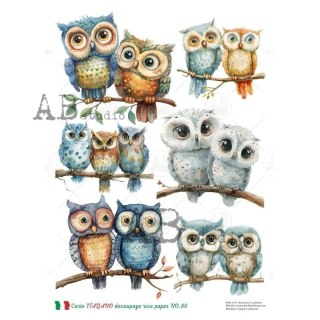 Papier ryżowy Abstudio A4 Carte Italiano ABCI-0086