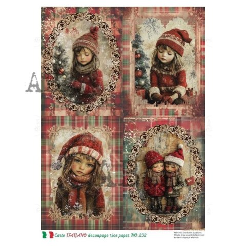 Papier ryżowy Abstudio A4 Carte Italiano ABCI-0232