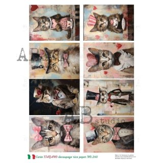 Papier ryżowy decoupage Carte Italiano Abstudio ABCI_0249