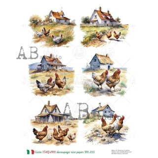 Papier ryżowy decoupage Carte Italiano Abstudio ABCI_0255