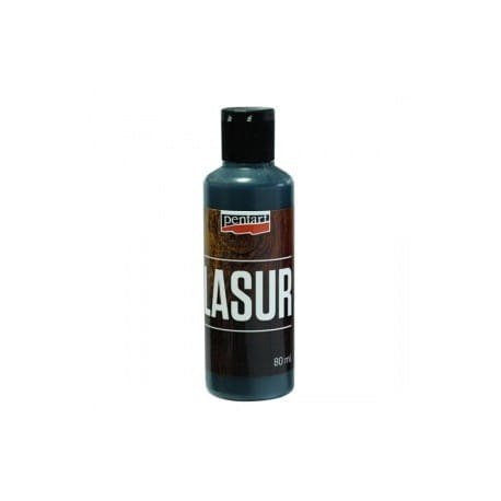 Pentart - Farba lazurowa/bejca - heban 80ml