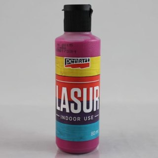 Pentart - Farba lazurowa/bejca -magneta 80ml