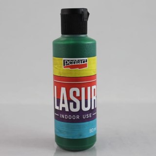 Pentart - Farba lazurowa/bejca - zieleń 80ml