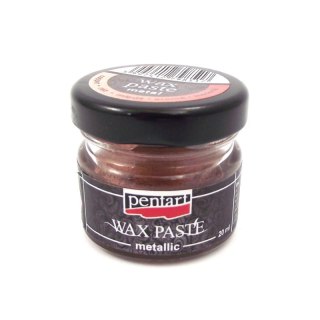 Pentart - Pasta woskowa metaliczna 20ml - miedziana(4429)