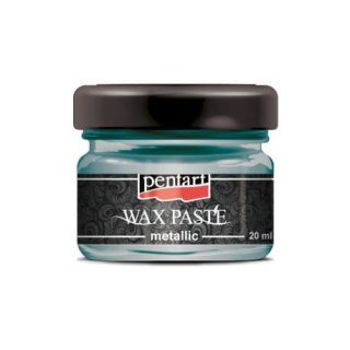 Pentart - Pasta woskowa metaliczna 20ml - zieleń żółwiowa