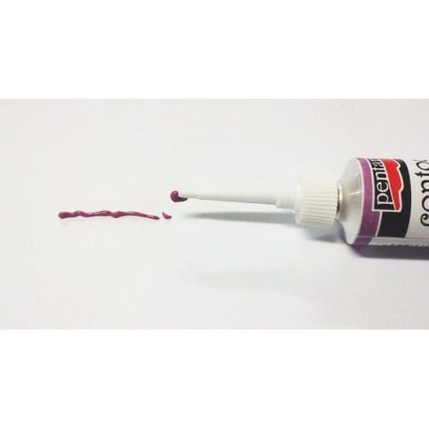 Pentart konturówka 3D błyszcząca - malwa (13137)