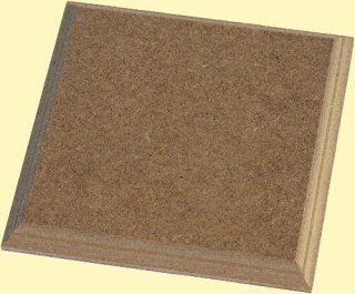 Podkładka 15x15cm z frezem ozdobnym