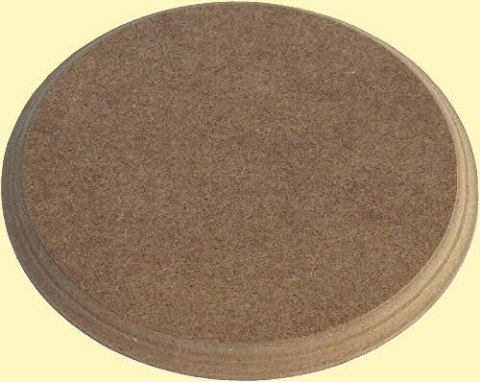 Podkładka okrągła 20cm z frezem ozdobnym (12mm)