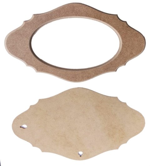 Ramka owalna 25 cm