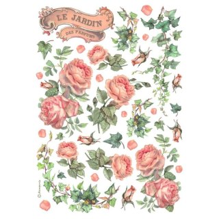 Stamperia Papier ryżowy A4 DFSA4993