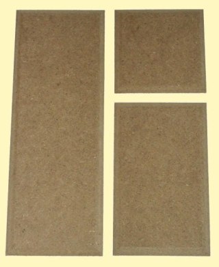 Tryptyk 25x20cm frez wypukły