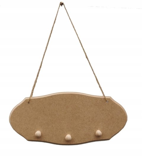 Wieszak fala 32x15cm kołki małe