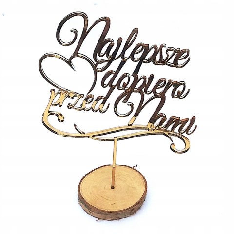 MDK Topper Najlepsze dopiero przed Nami lustro15cm