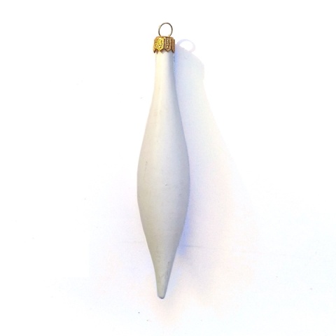 Bombka plastikowa sopelek 12 cm