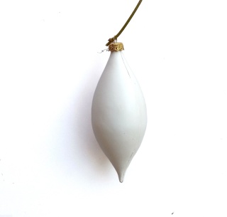 Bombka plastikowa sopelek 17 cm