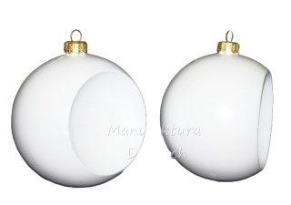 Bombka plastikowa wklęsła 15cm (584)- 2 gatunek