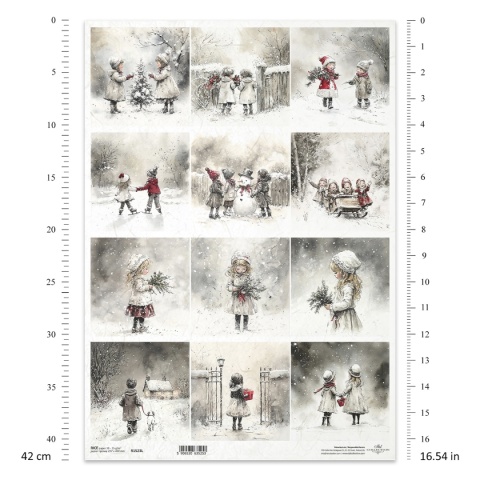 ITD Papier ryżowy A3 ITD R 1523L