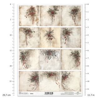 ITD Papier ryżowy do decoupage A4 R 2663