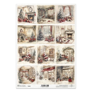 ITD Papier ryżowy do decoupage A4 R 2685