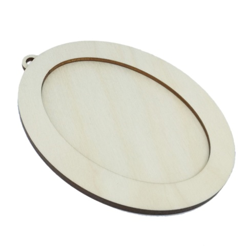 MDK Owal z rantem ze sklejki wymiary 95x70mm MDK Owal z rantem ze sklejki wymiary 95x70mm