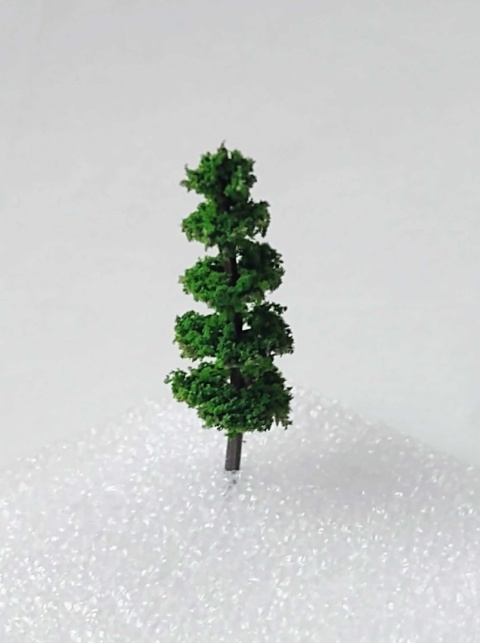 MINI CHOINKA DO DEKORACJI CHOINECZKA STRZELISTA 4cm [1612043]