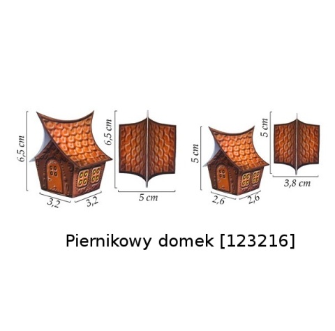 Makiety - Domki do sklejania Piernikowy domek [16]