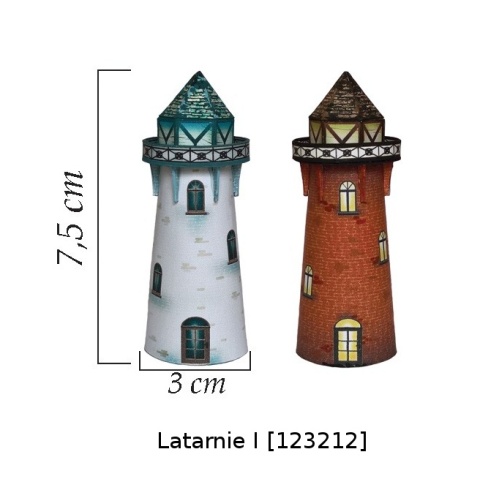 Makiety - domki do sklejania - Latarnie-I [12]