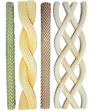 STAMPERIA - FOREMKA TEKSTURA A5 CANDY CHRISTMAS ELEMENTY [K3PTA5677]