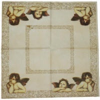 Serwetka nr. 133 Aniołki Rafaella [33x33]