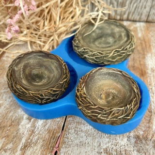 Forma silikonowa Mila Project Gniazda podstawki “Nest stands” [FMP136]