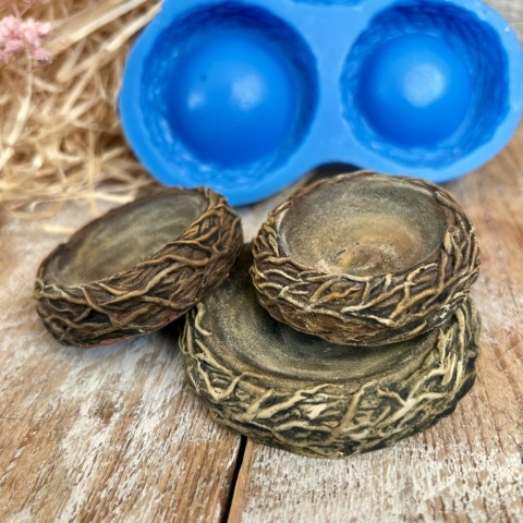 Forma silikonowa Mila Project Gniazda podstawki “Nest stands” [FMP136]